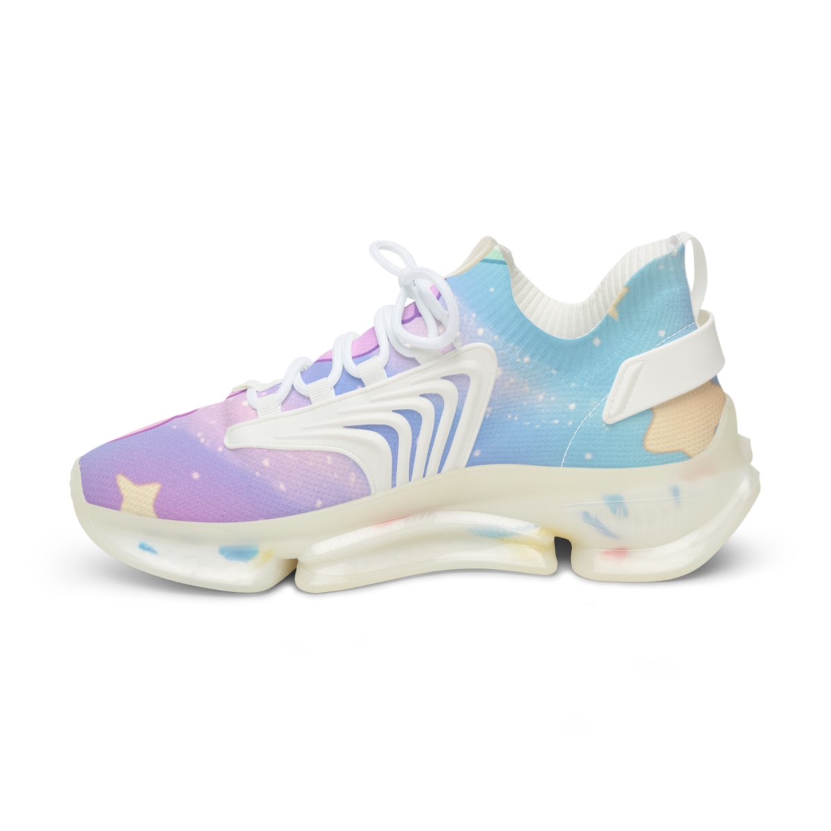 Cosmic Macaron Meteor Shower premium sport sneakers