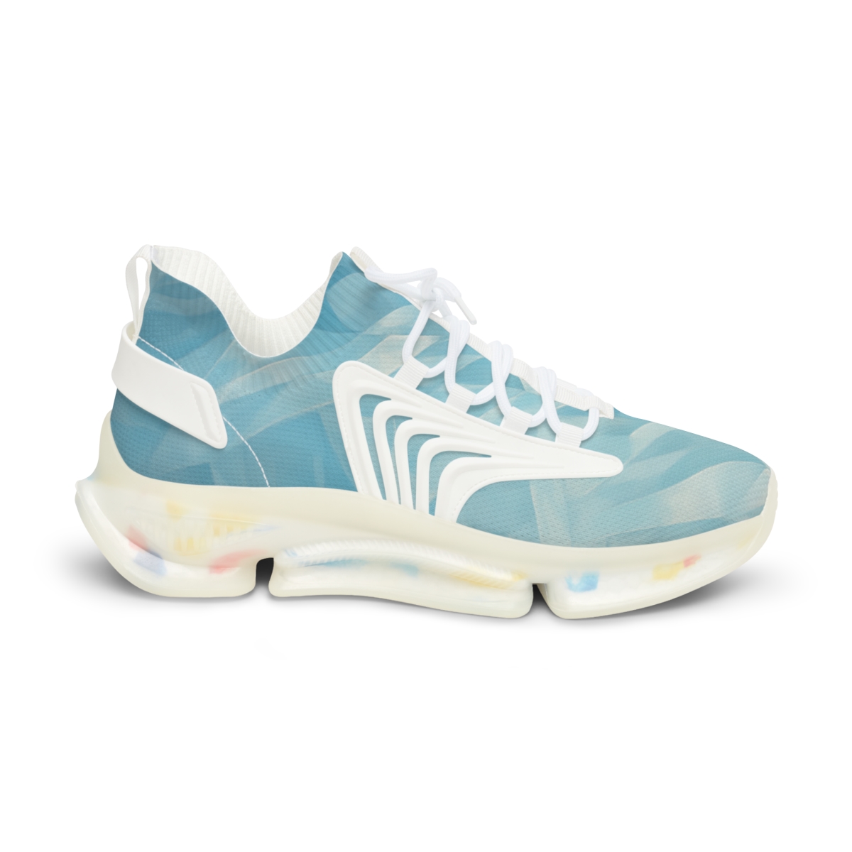 Prism Facet Cascade unique printed sneakers