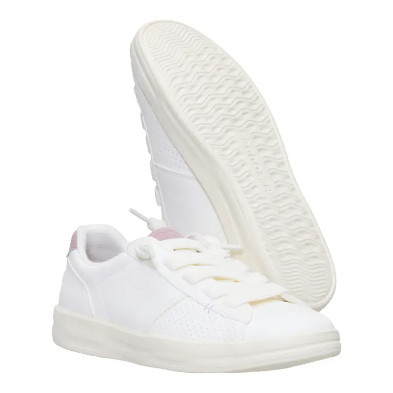 Textile Court Style Slip On Sneakers For Women