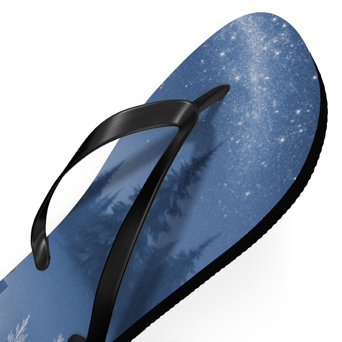 Winter Solstice Starlace soft sole flip flops