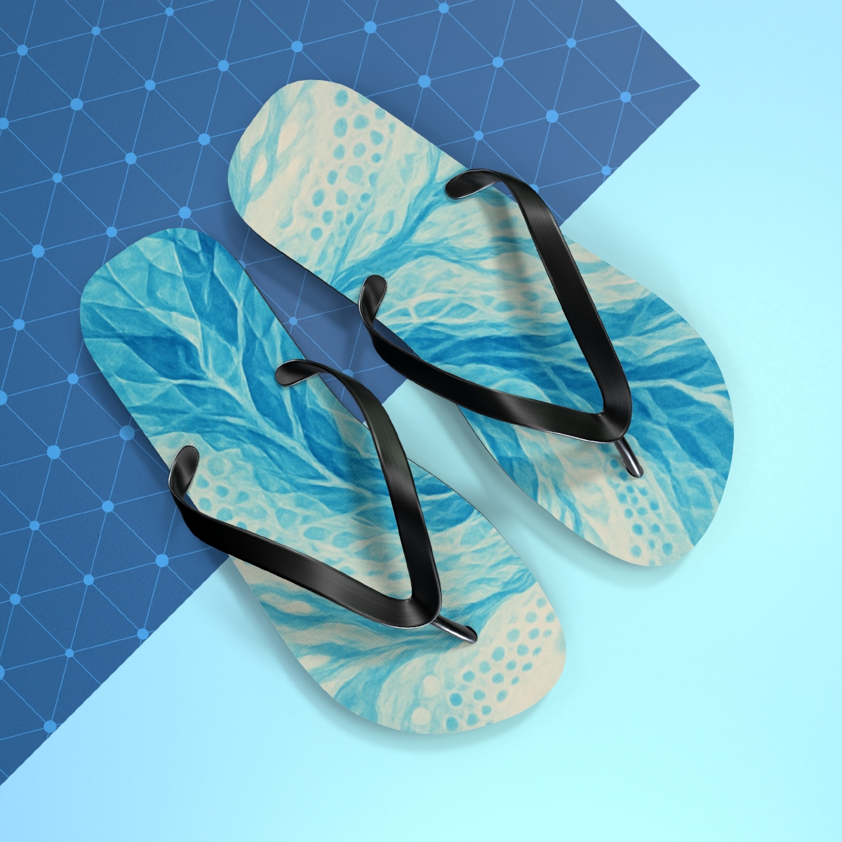 Crystal Tide Essence Flip Flops