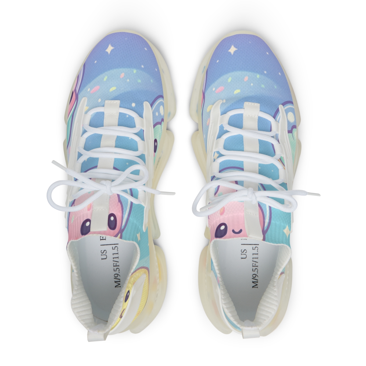 Cosmic Cupcake Comet Parade custom sneakers