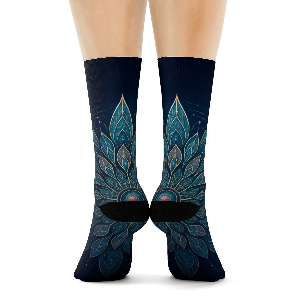 Nebula Petal Circuit designer logo socks