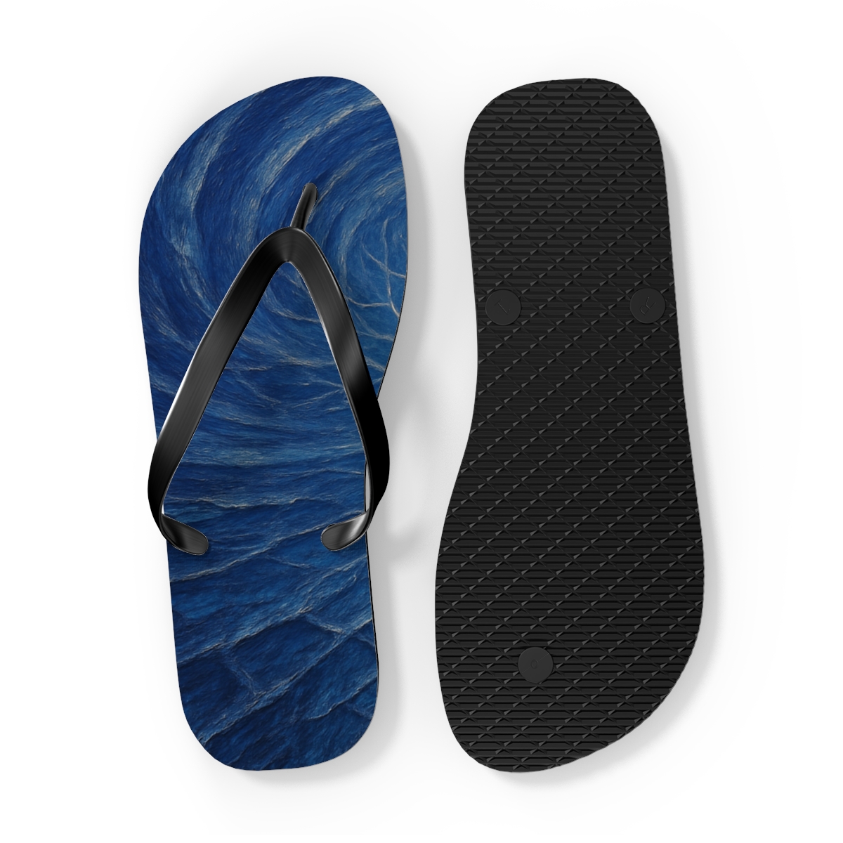 Indigo Tide Flip Flops
