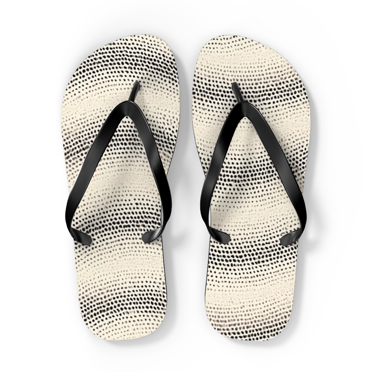 Microdot Nebula Halftone Sweep stylish summer flip flops