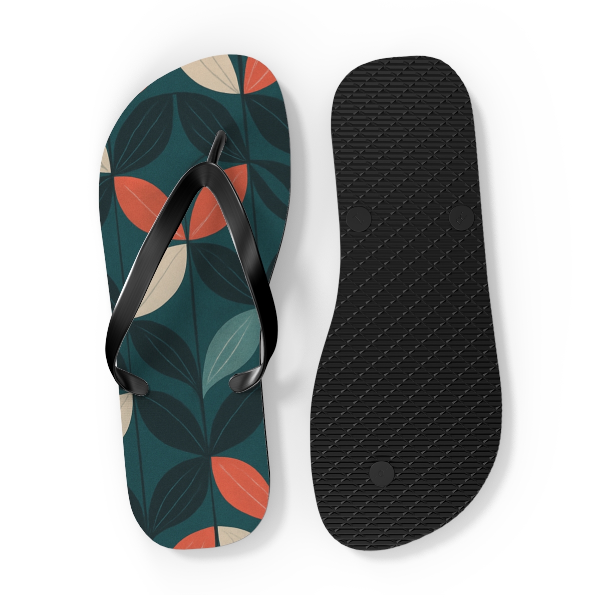 Orchid Pulse Tessellation soft sole flip flops