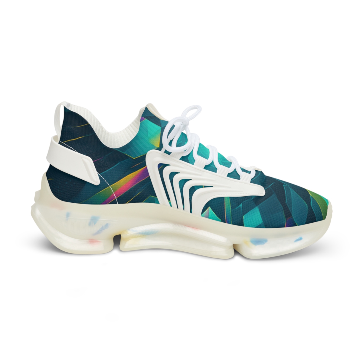 Prismatic Mantis Shrimp Pulse unique printed sneakers