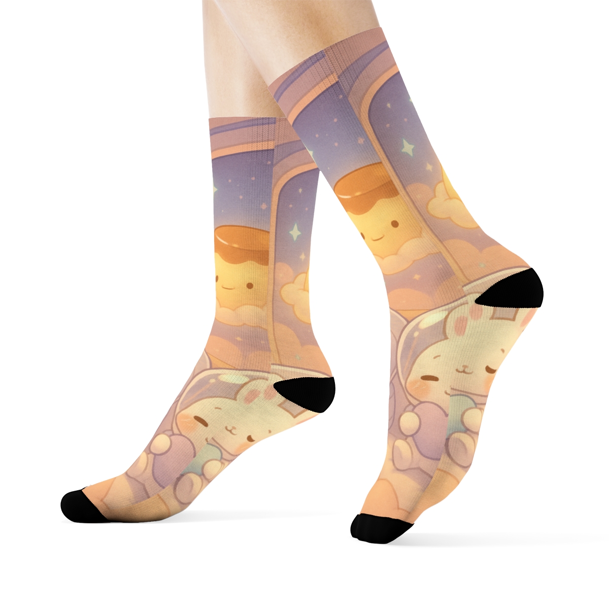 Pudding Planet Sleepover warm winter socks