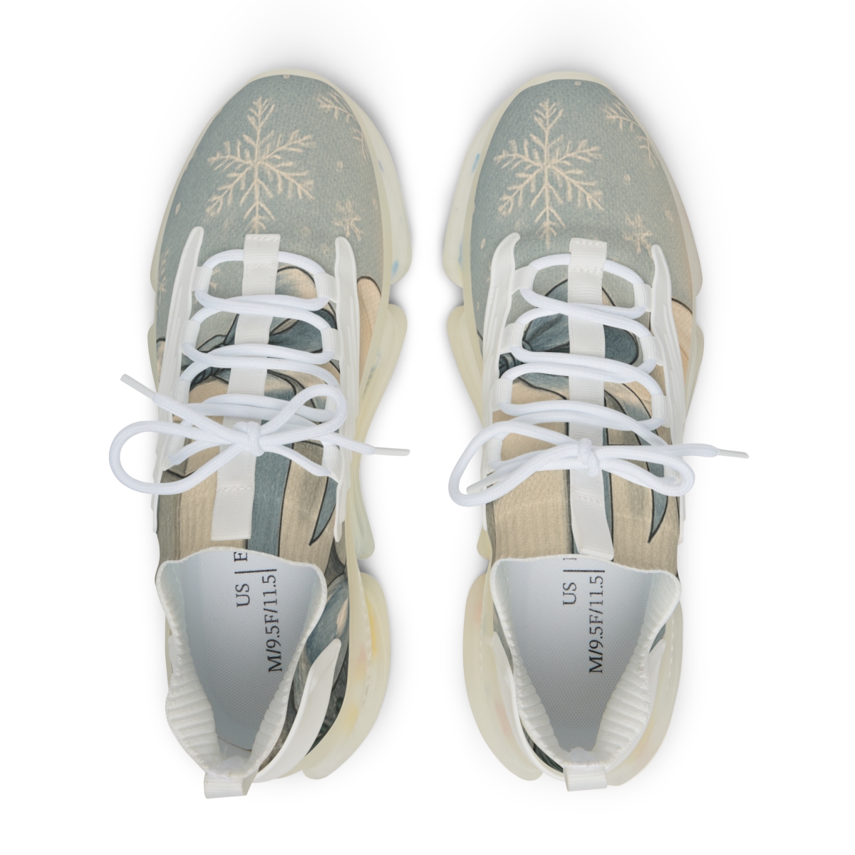 Winter Solstice Frost And Ribbon Wrap premium sport sneakers