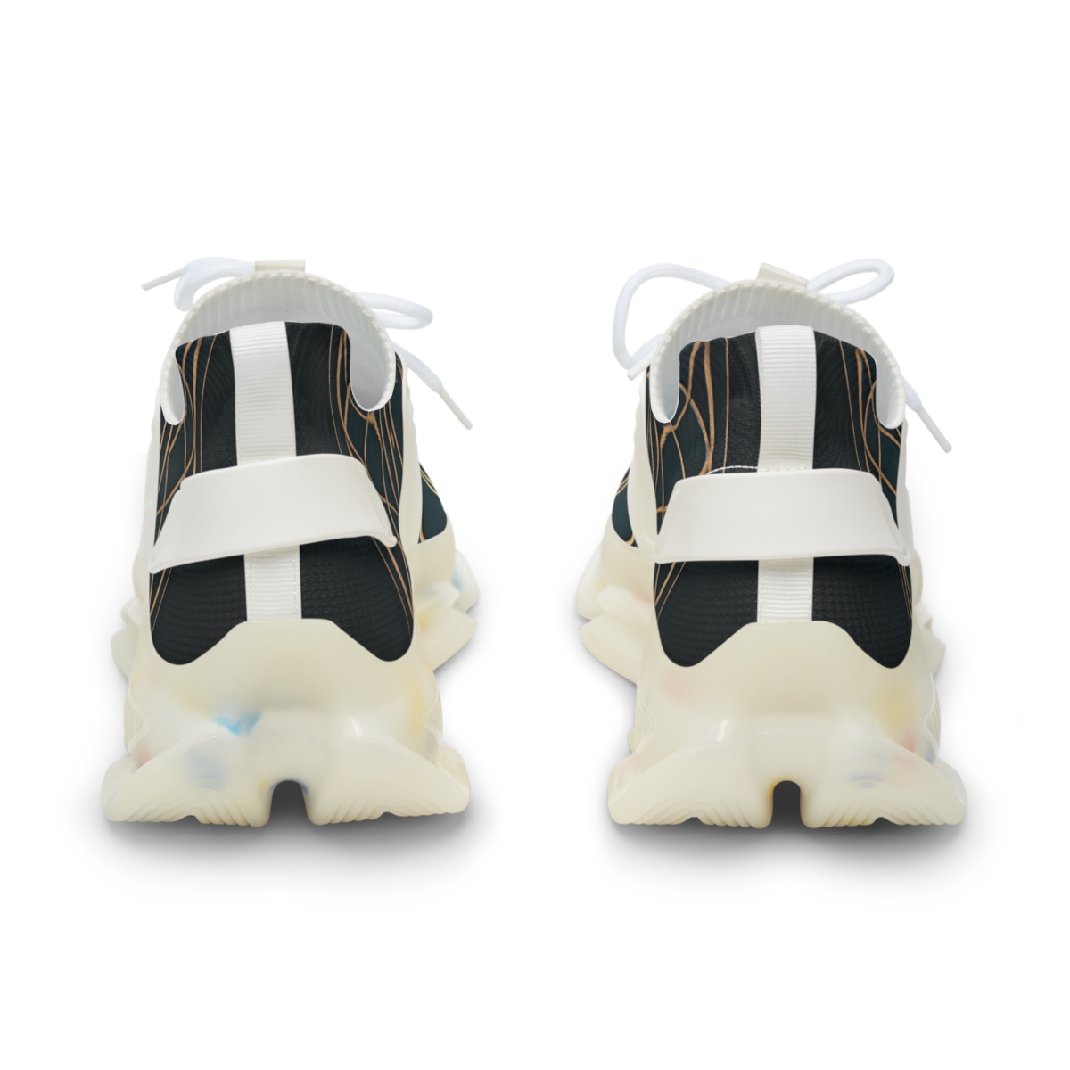 Velvet Lattice Mandala Drift personalized athletic sneakers