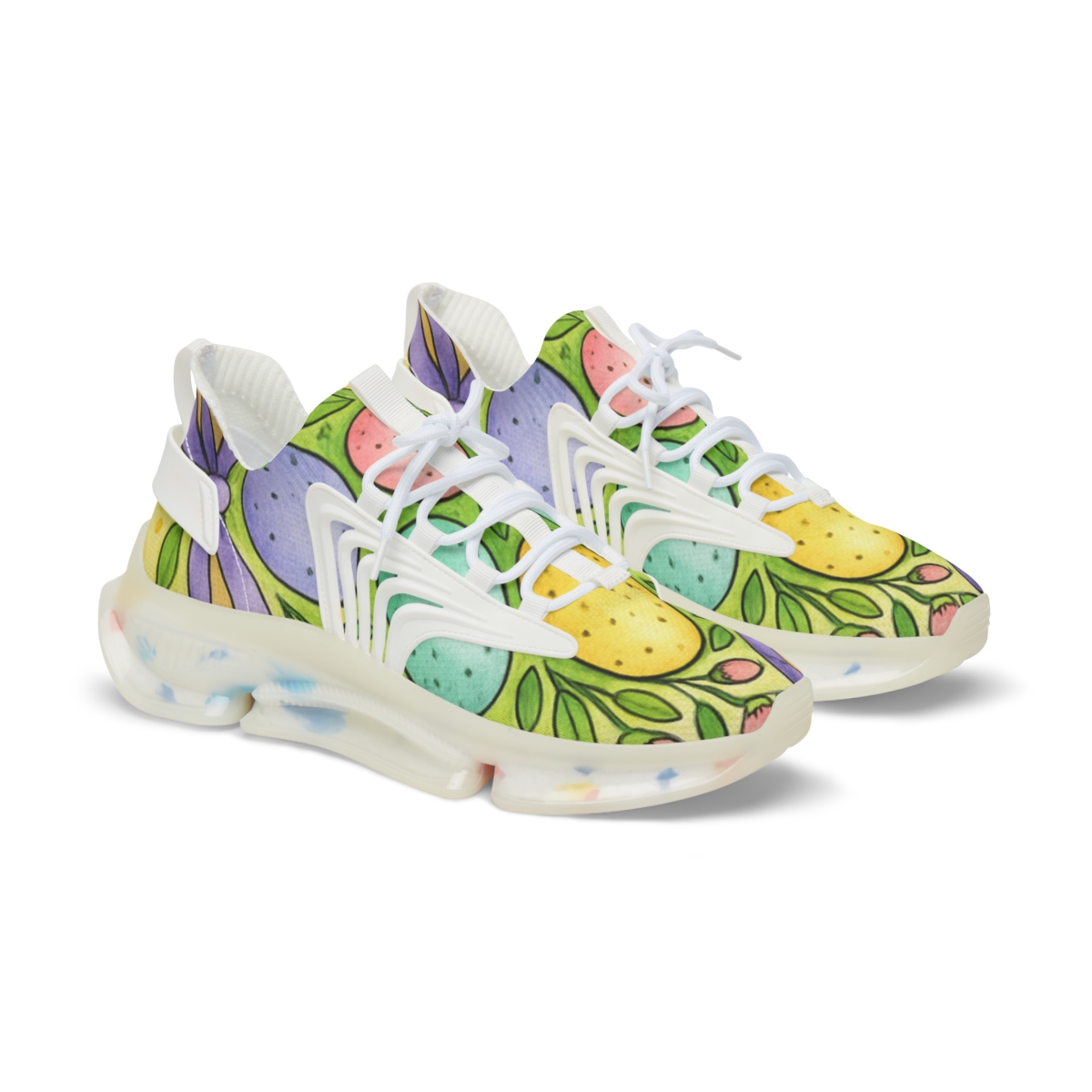 Spring Equinox Ribbon Egg Garden designer branded sneakers
