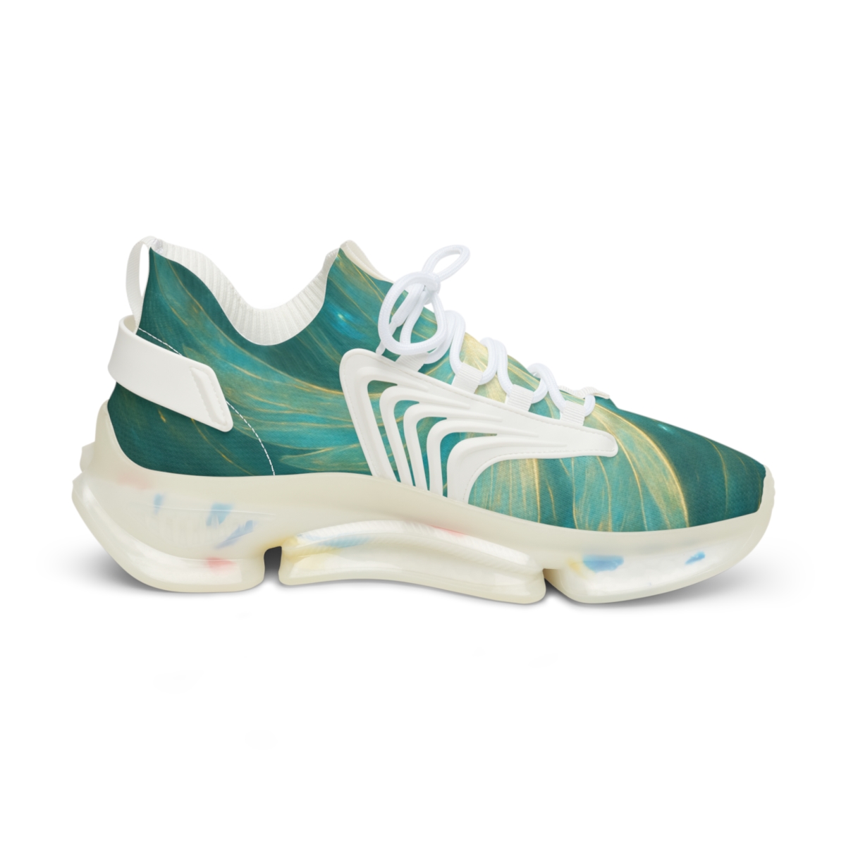 Prismatic Flicker Of The Dragonfly personalized athletic sneakers
