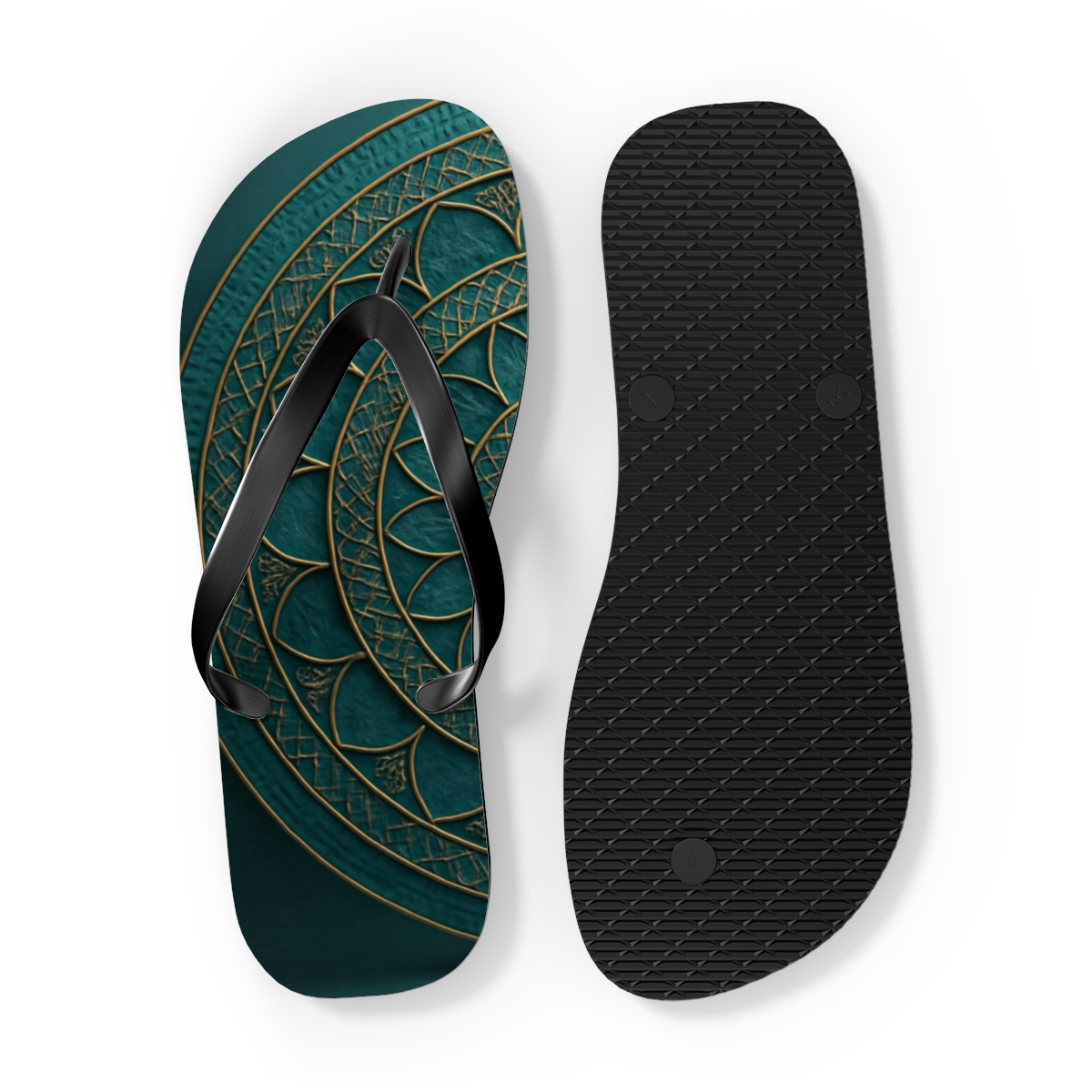Celestial Bloom Breeze Flip Flops
