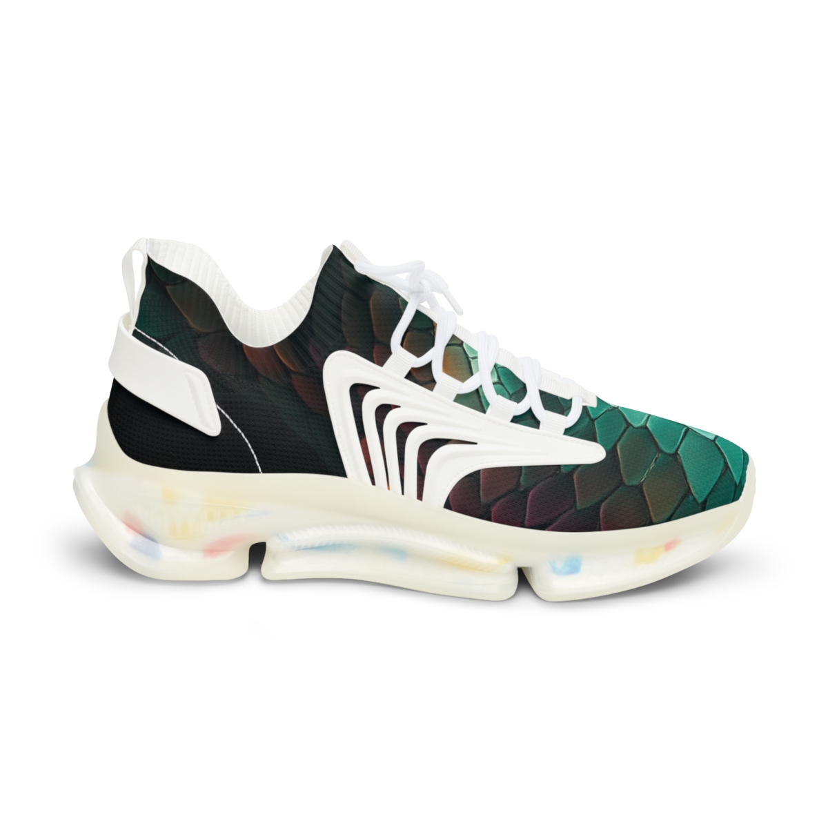 Chameleon Prism Shift custom sneakers