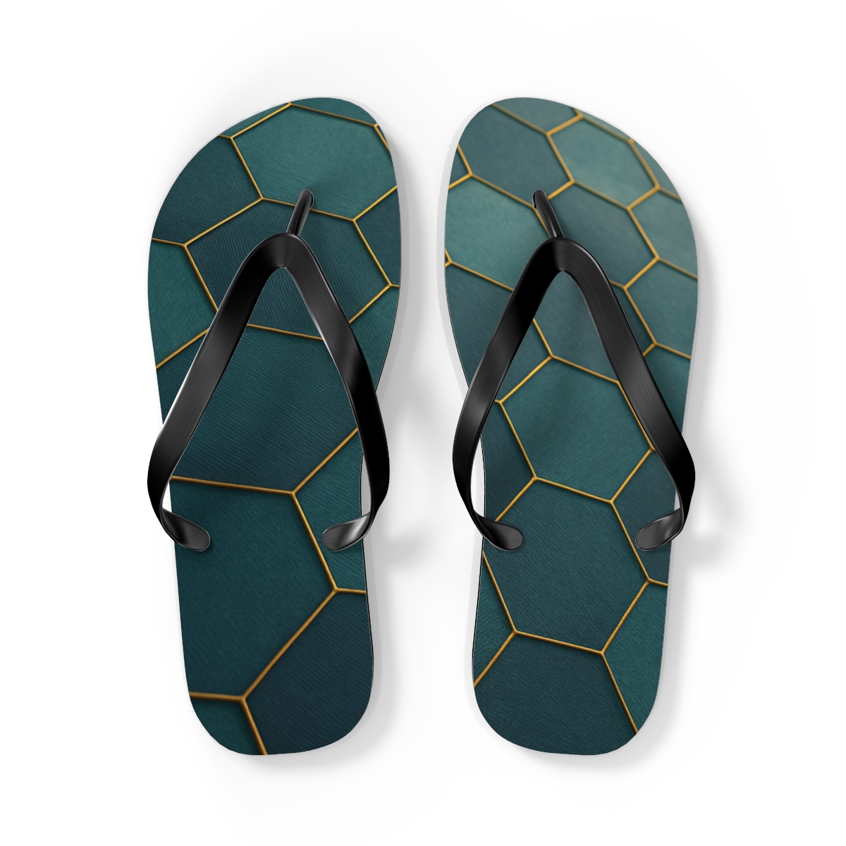 Tidal Mosaic Walk Flip Flops