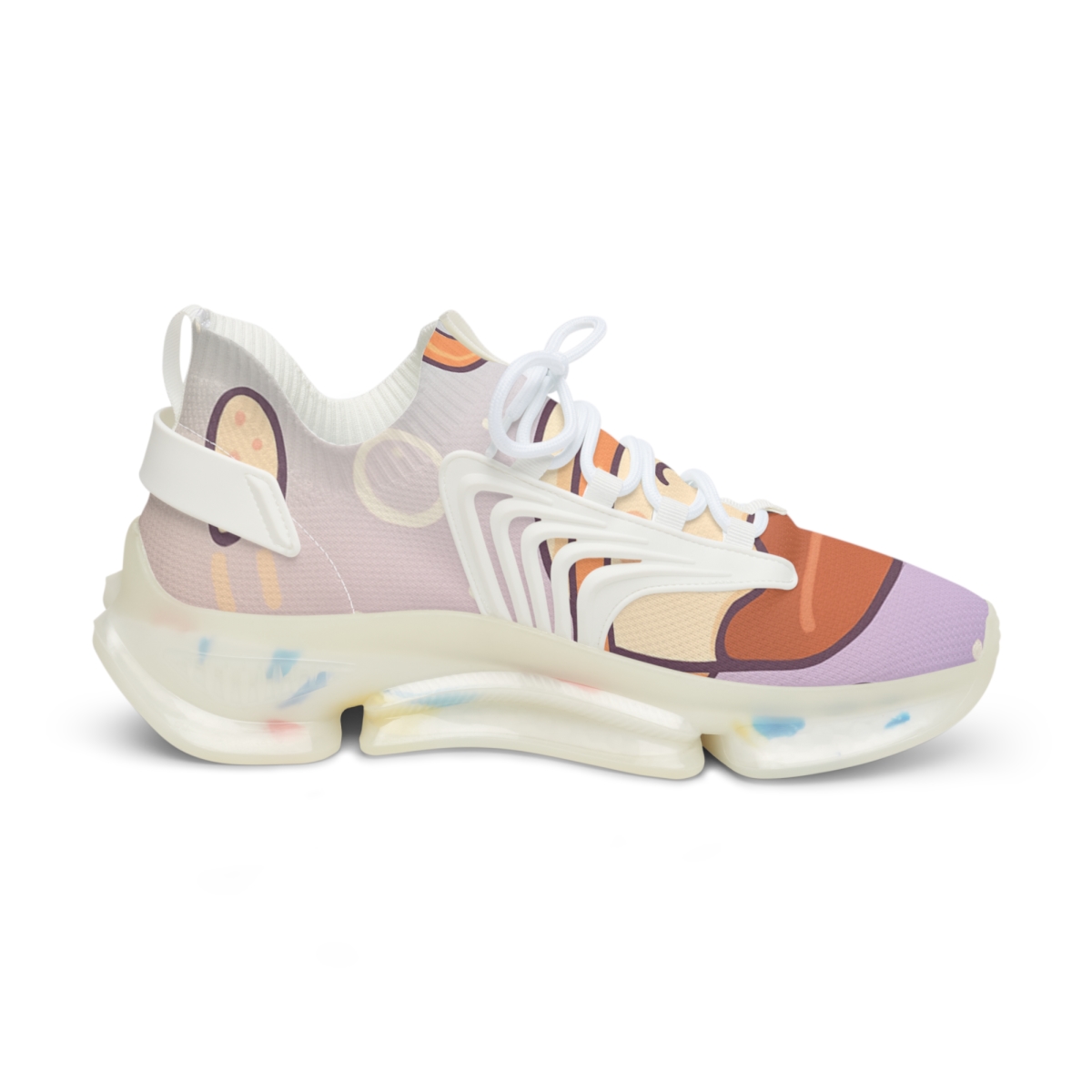 Pastel Planet Pudding Pals comfortable running sneakers
