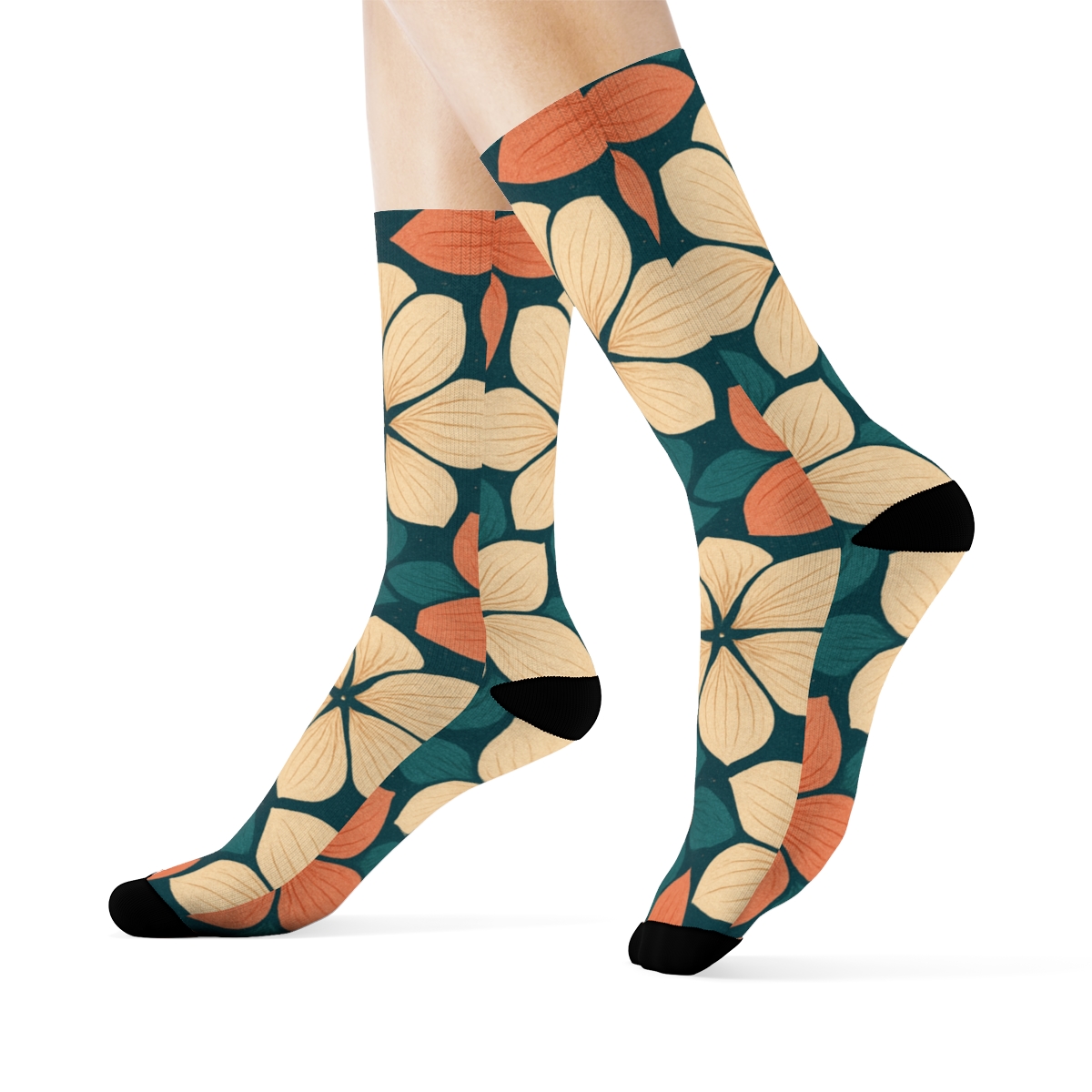 Camellia Tessellation Pulse sports performance socks