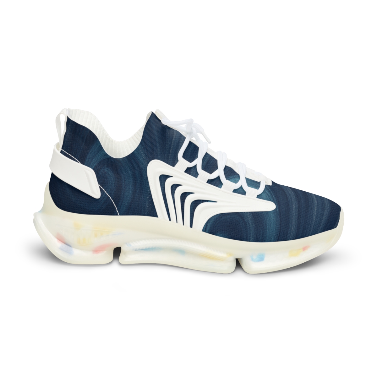 Vortex Ripple Ledger personalized athletic sneakers