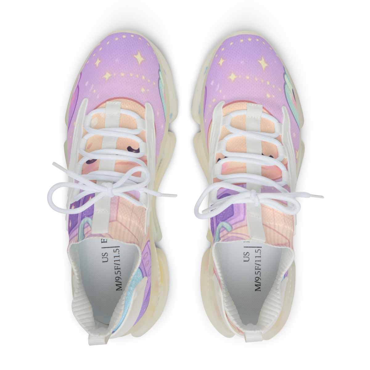 Cosmic Macaron Constellation premium sport sneakers