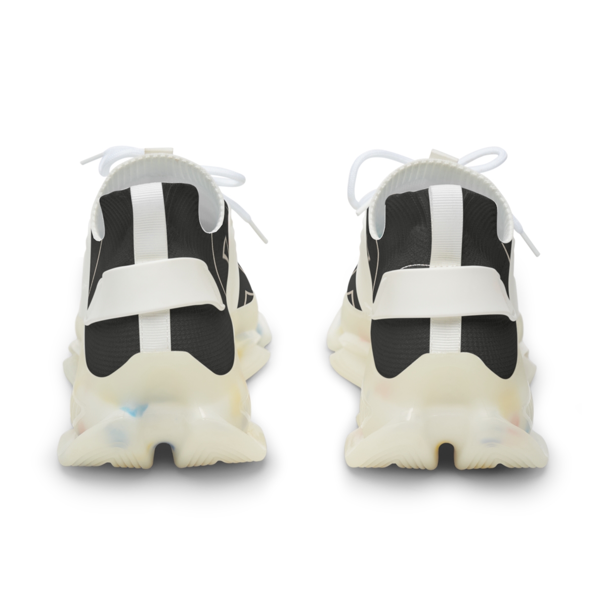 Minimal Orbit Lace Mandala comfortable running sneakers