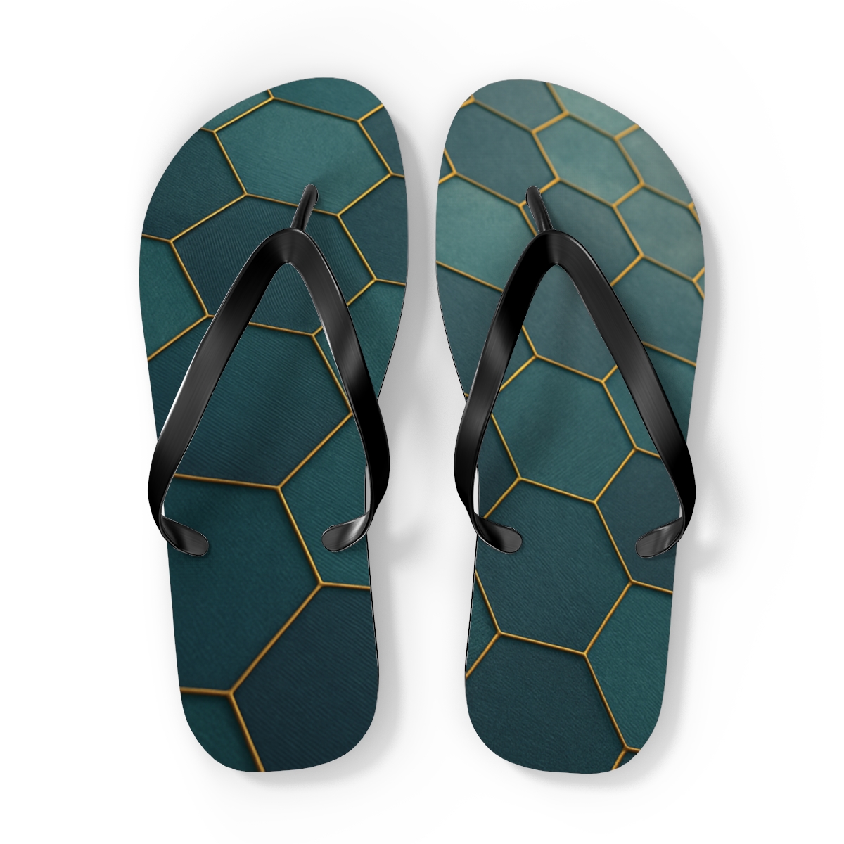 Tidal Mosaic Walk Flip Flops