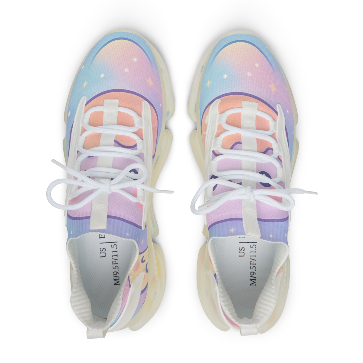 Pastel Planet Pudding Parade comfortable running sneakers