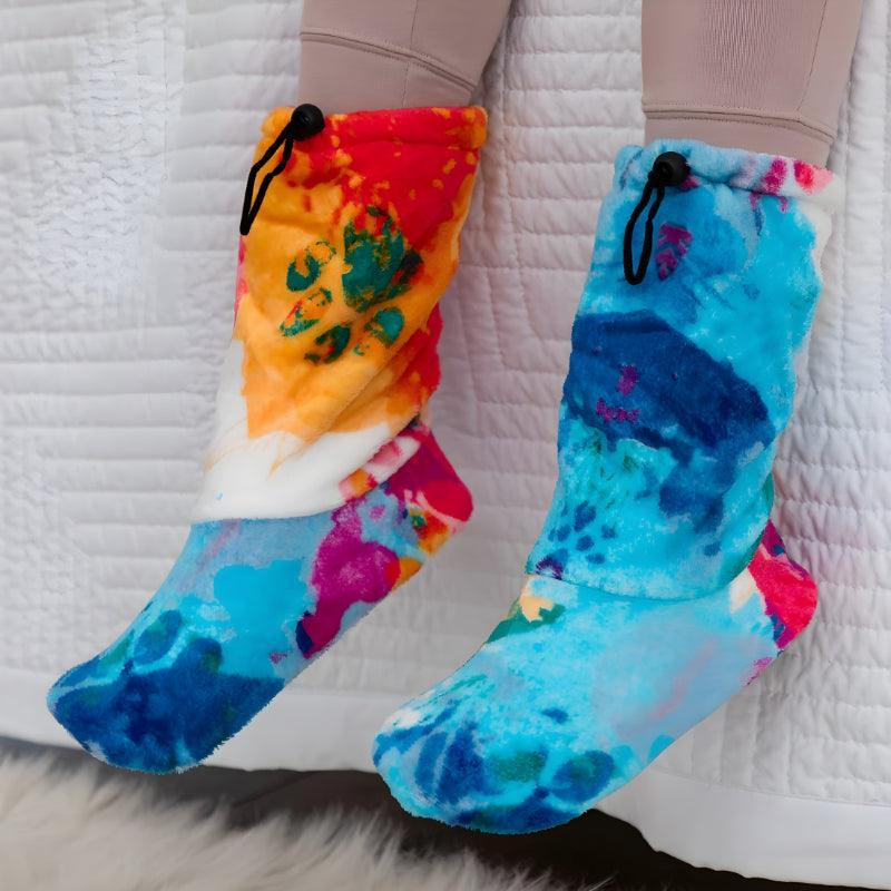 Plush Indoor Booties - Cozy Comfort for Every Step - Cloud Cushion Slides
