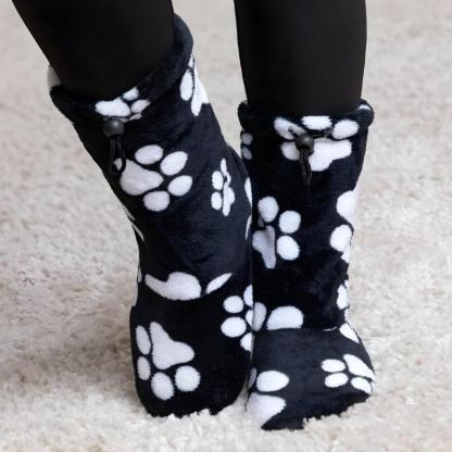 Plush Indoor Booties - Cozy Comfort for Every Step - Cloud Cushion Slides