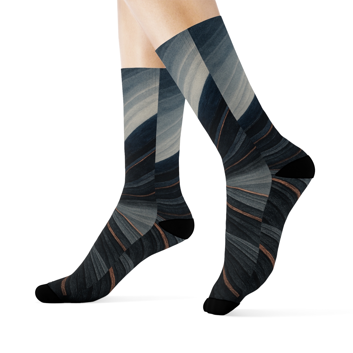 Tectonic Fold Wavefront Diagram warm winter socks