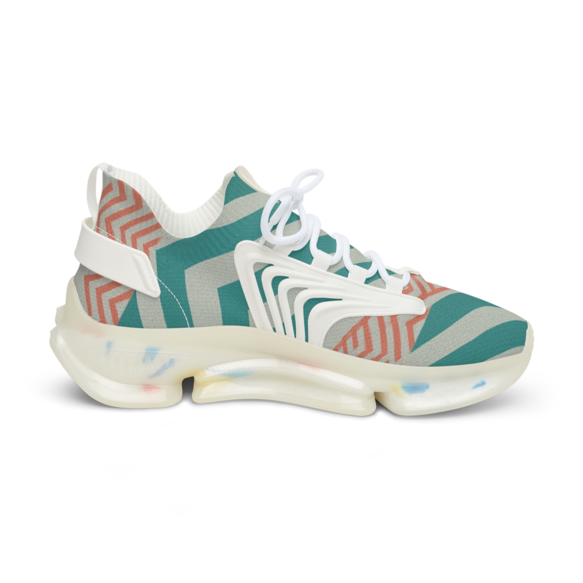 Oscillating Chevron Mosaic lifestyle sneakers