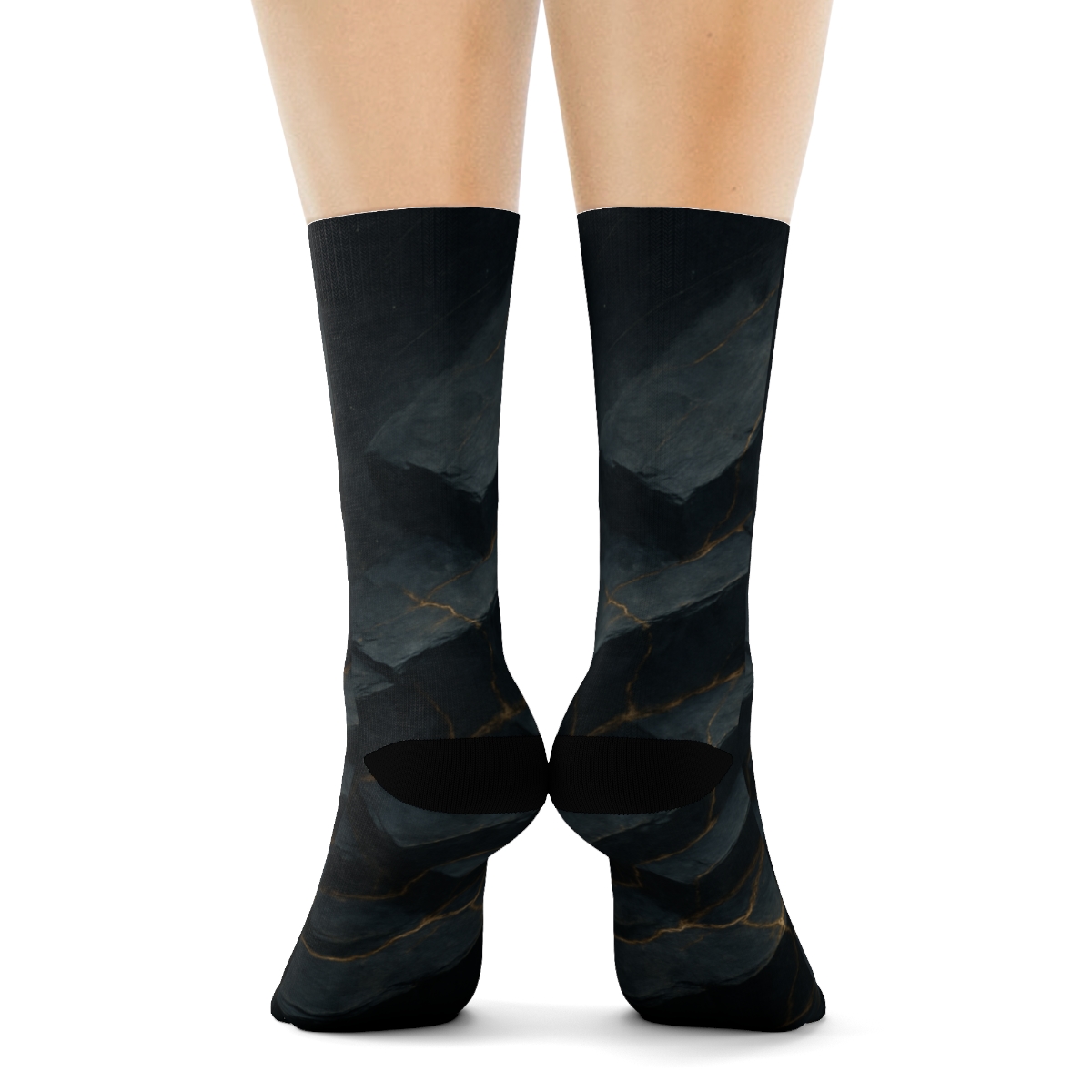 Basalt Vein Starfall stylish patterned socks