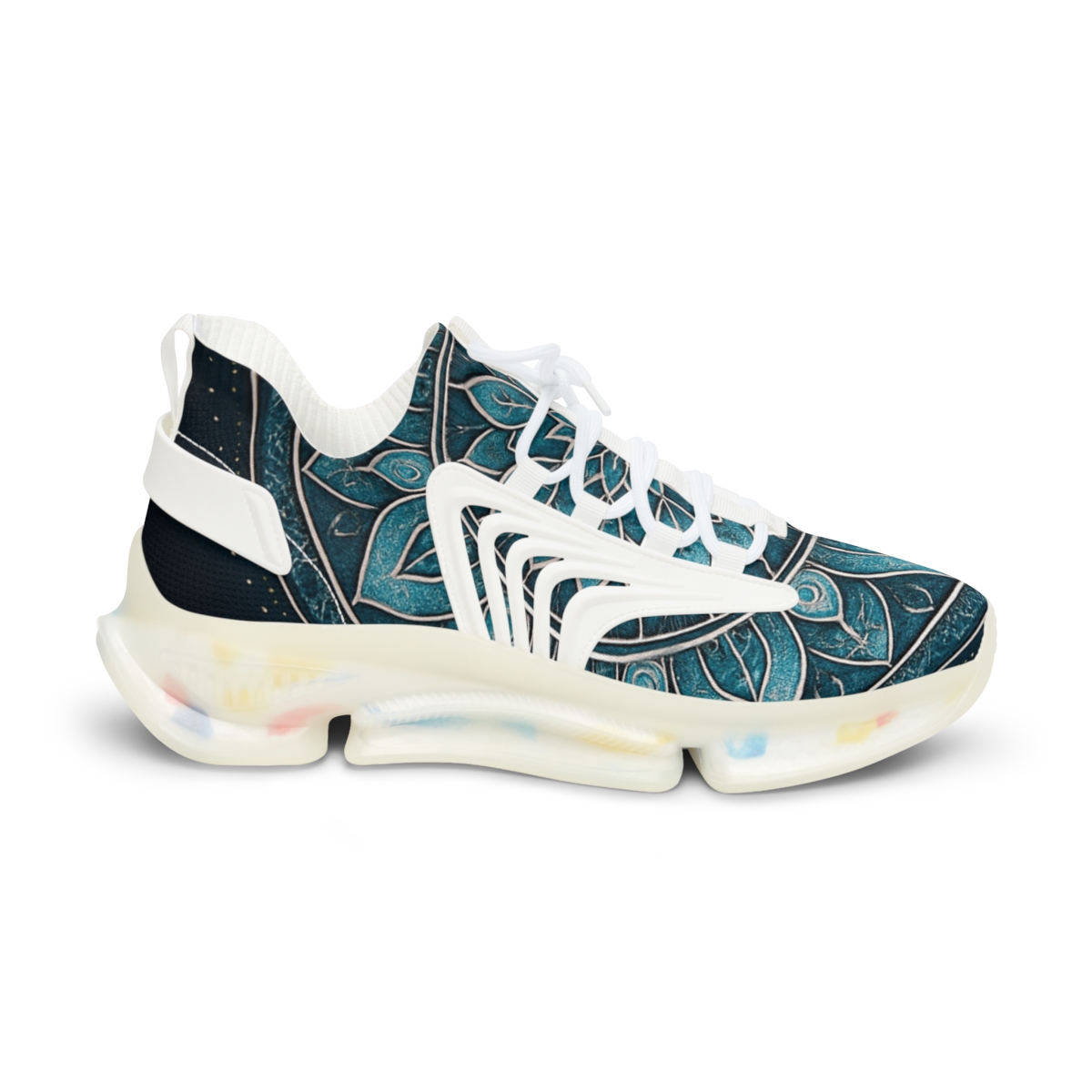 Prismatic Orbit Filigree stylish casual sneakers