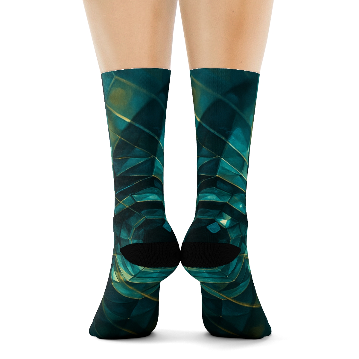 Kaleidoscope Dragonfly Vision Socks