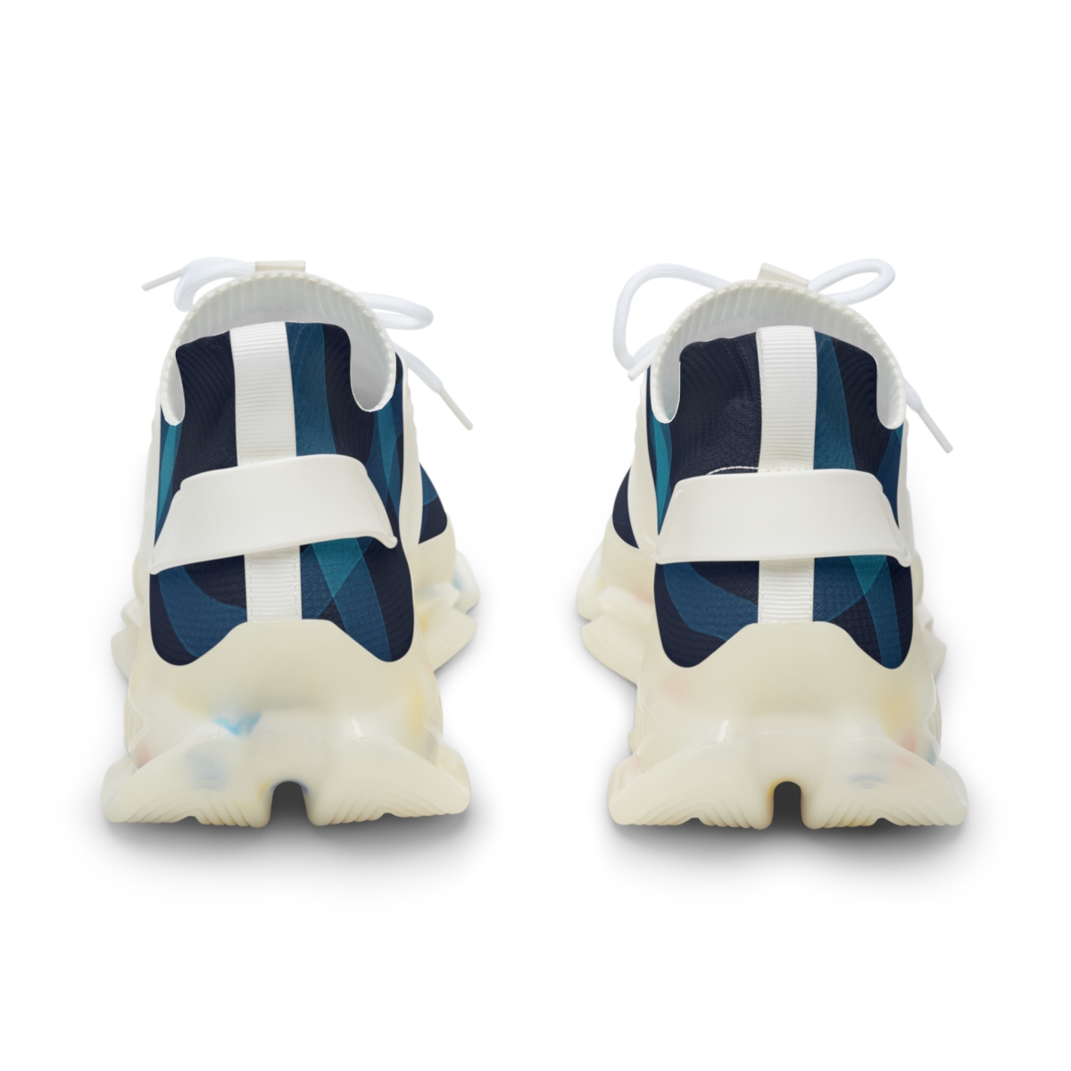 Orbital Moire Ribbon Grid premium sport sneakers