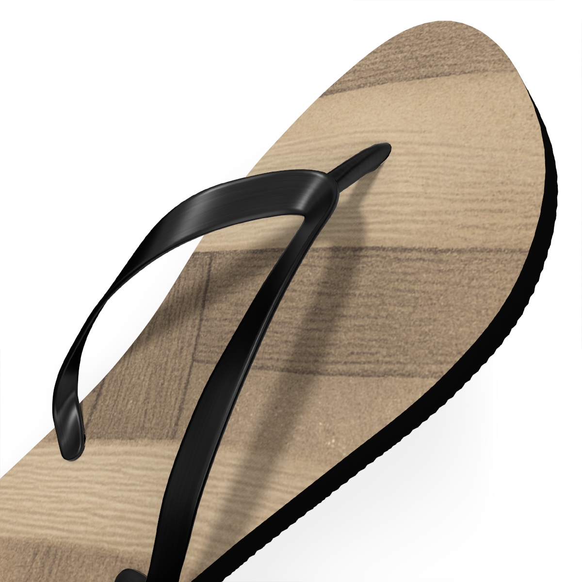 Wind Carved Arc Weave soft sole flip flops