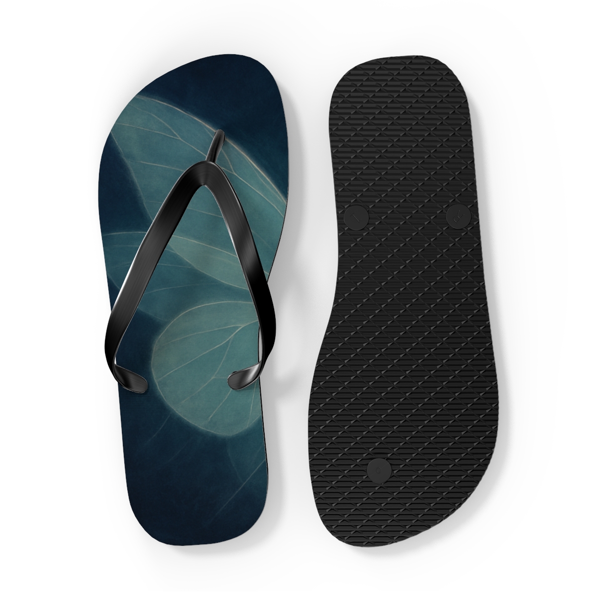 Crystal Veil Of The Glasswing Moth comfortable casual flip flops