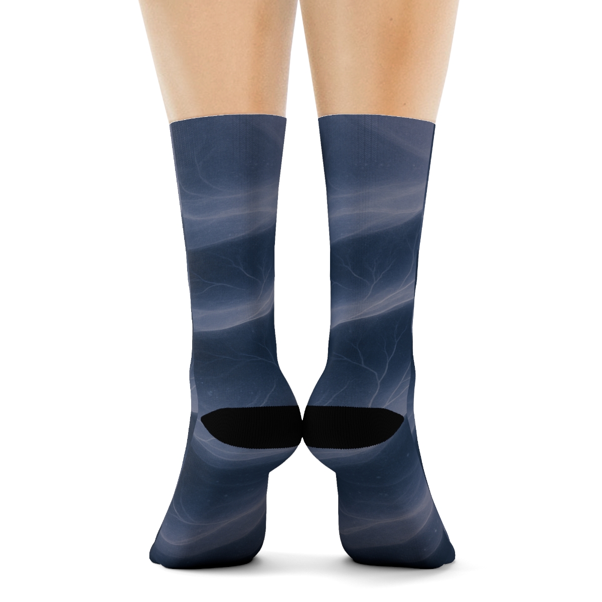 Mist Vein Wavefront Array comfortable cotton socks