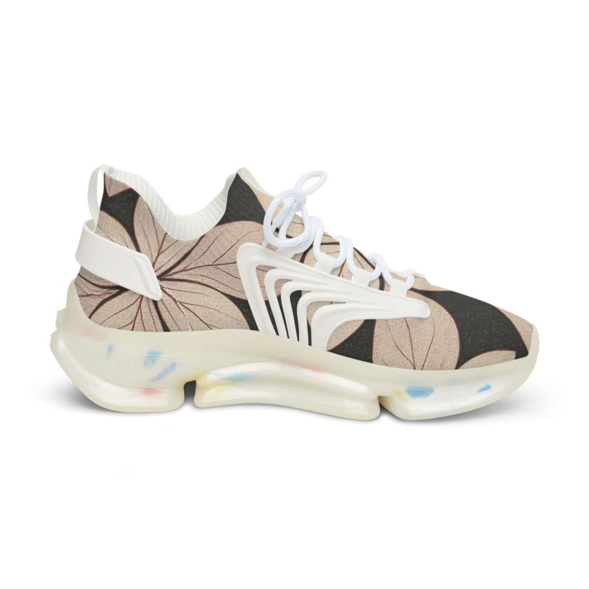 Lotus Filigree Lattice trendy fashion sneakers