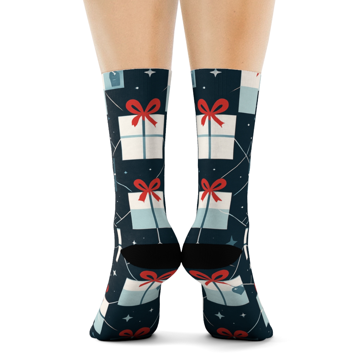 Winter Giftwrap Constellation warm winter socks