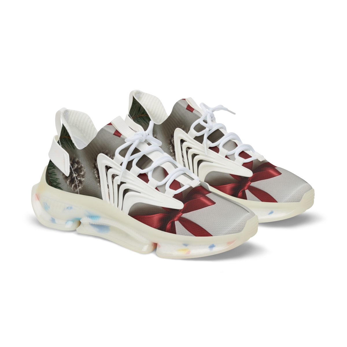 Frosted Evergreen Giftwrap Dream custom sneakers