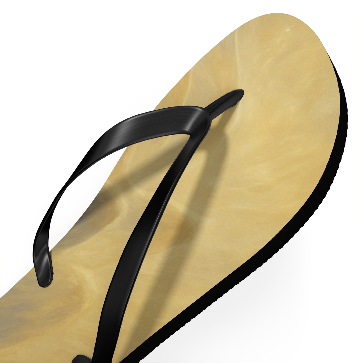 Harmonic Wingbeat designer logo flip flops