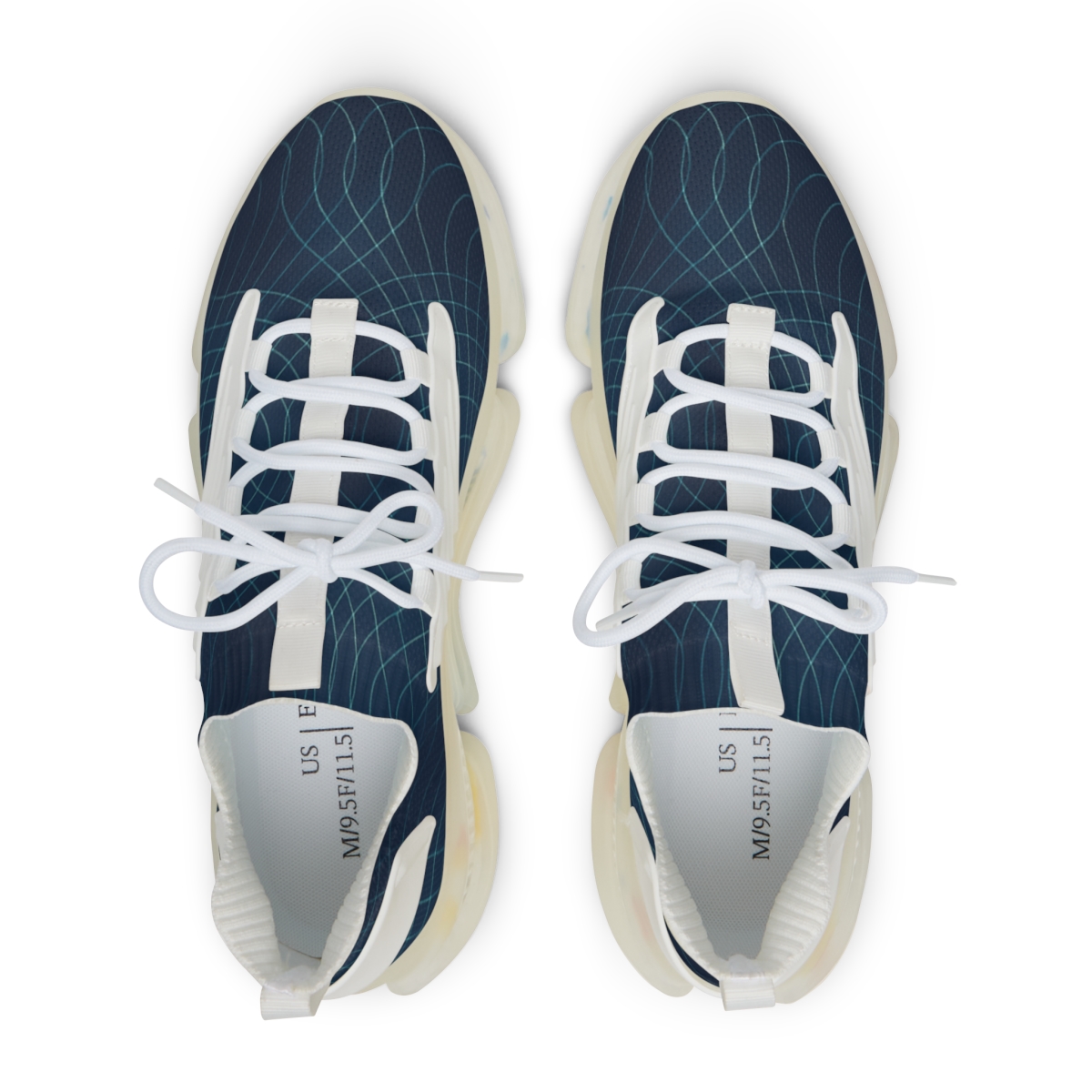Moire Orbit Interference Weave lifestyle sneakers
