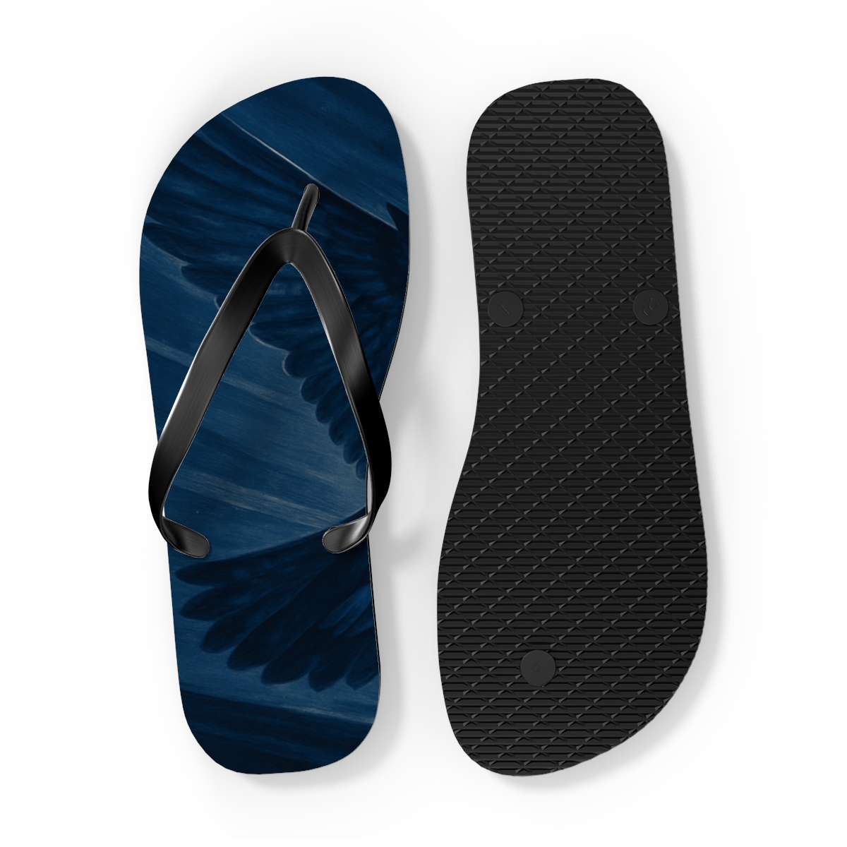 Hawk Wing Kinetic Flow personalized beach flip flops