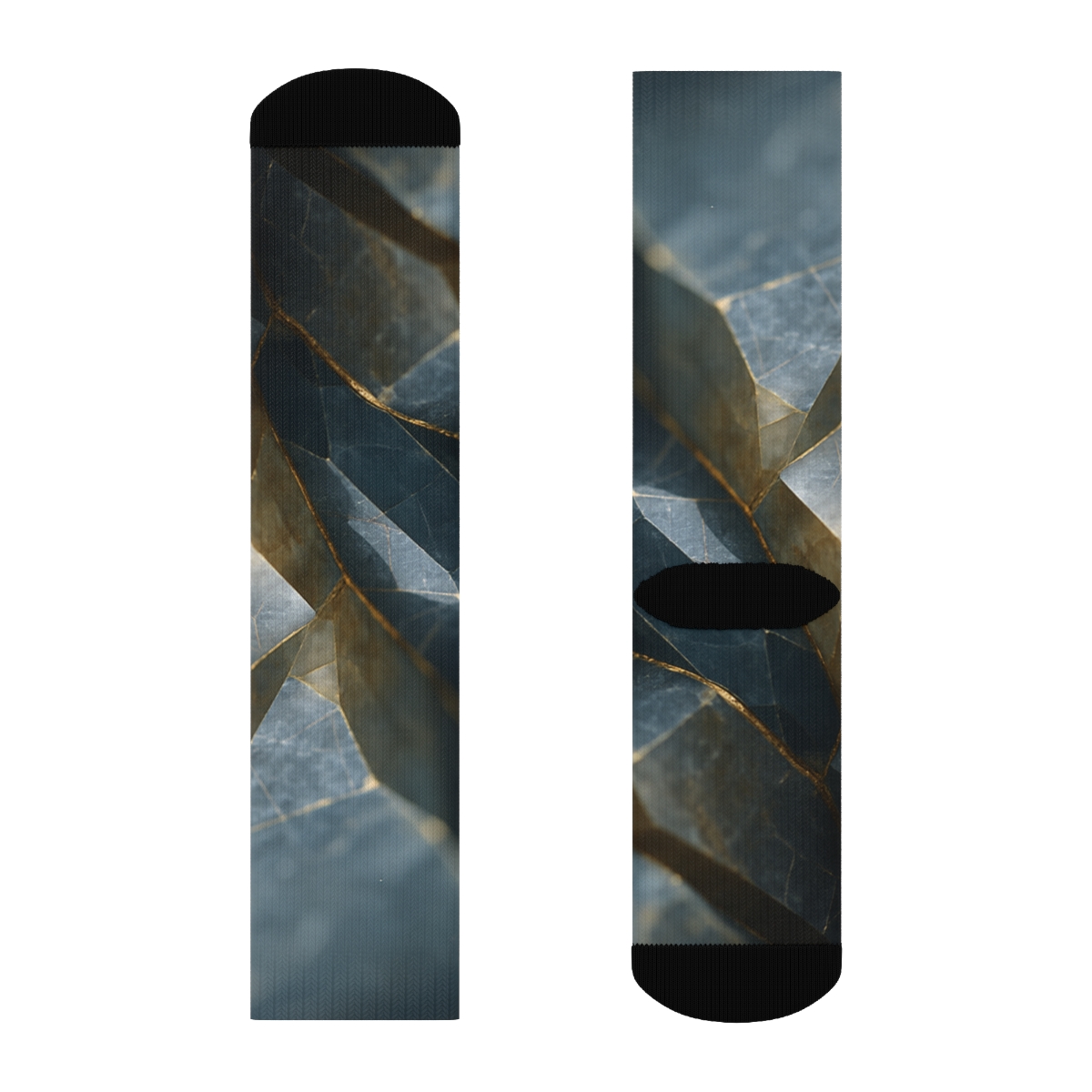 Mineral Facet Drift trendy colorful socks