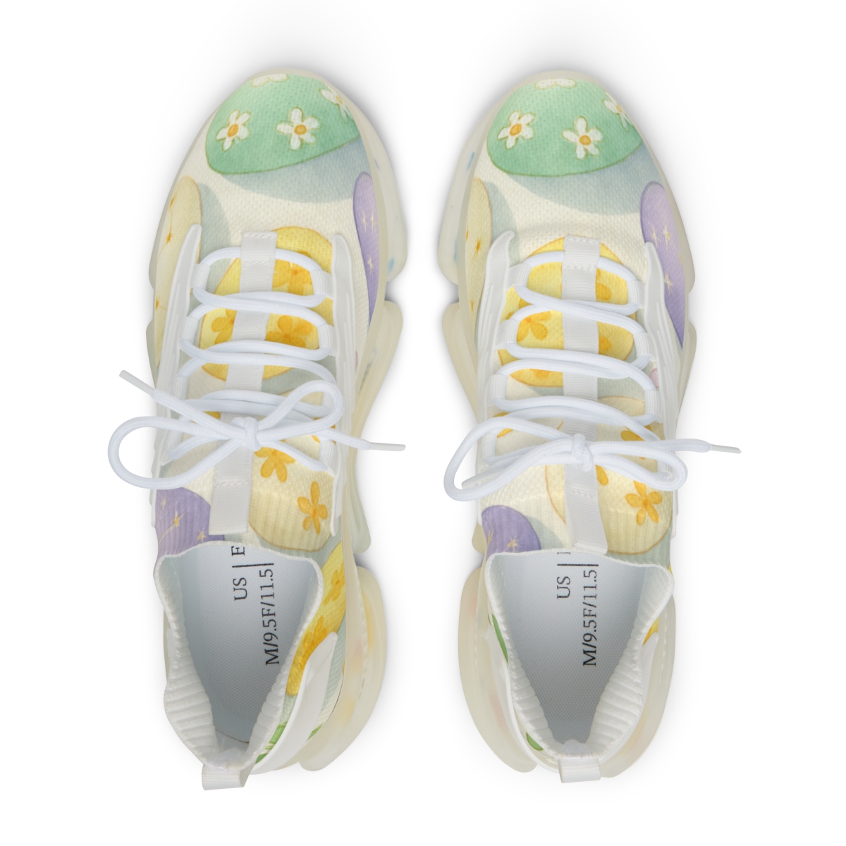 Spring Equinox Eggshell Constellations comfortable running sneakers