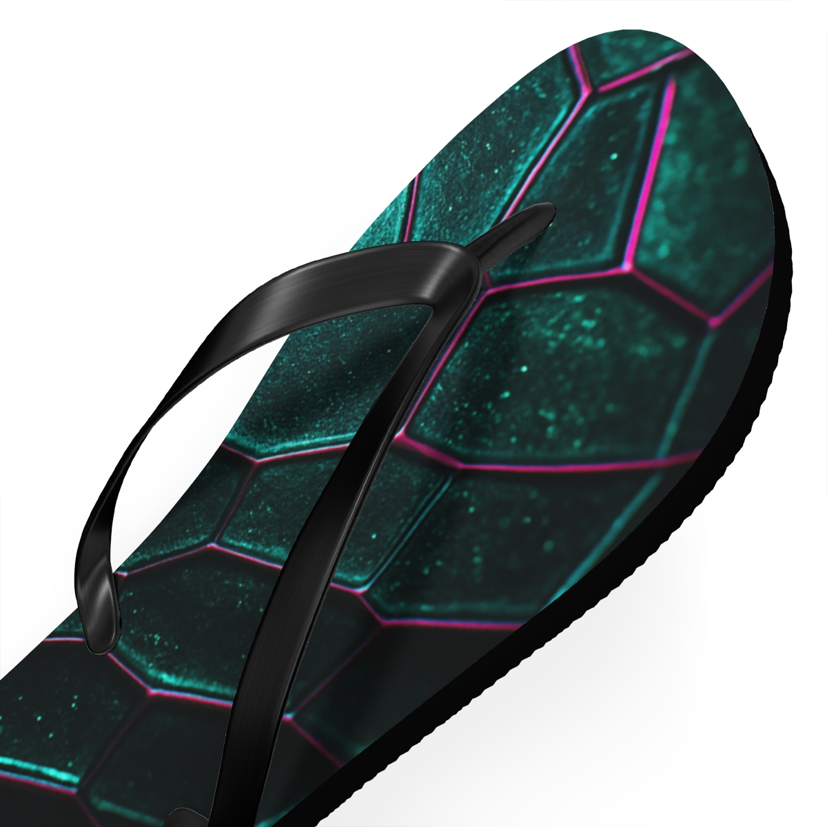 Chromatic Armor Pulse Of The Jewel Beetle custom flip flops