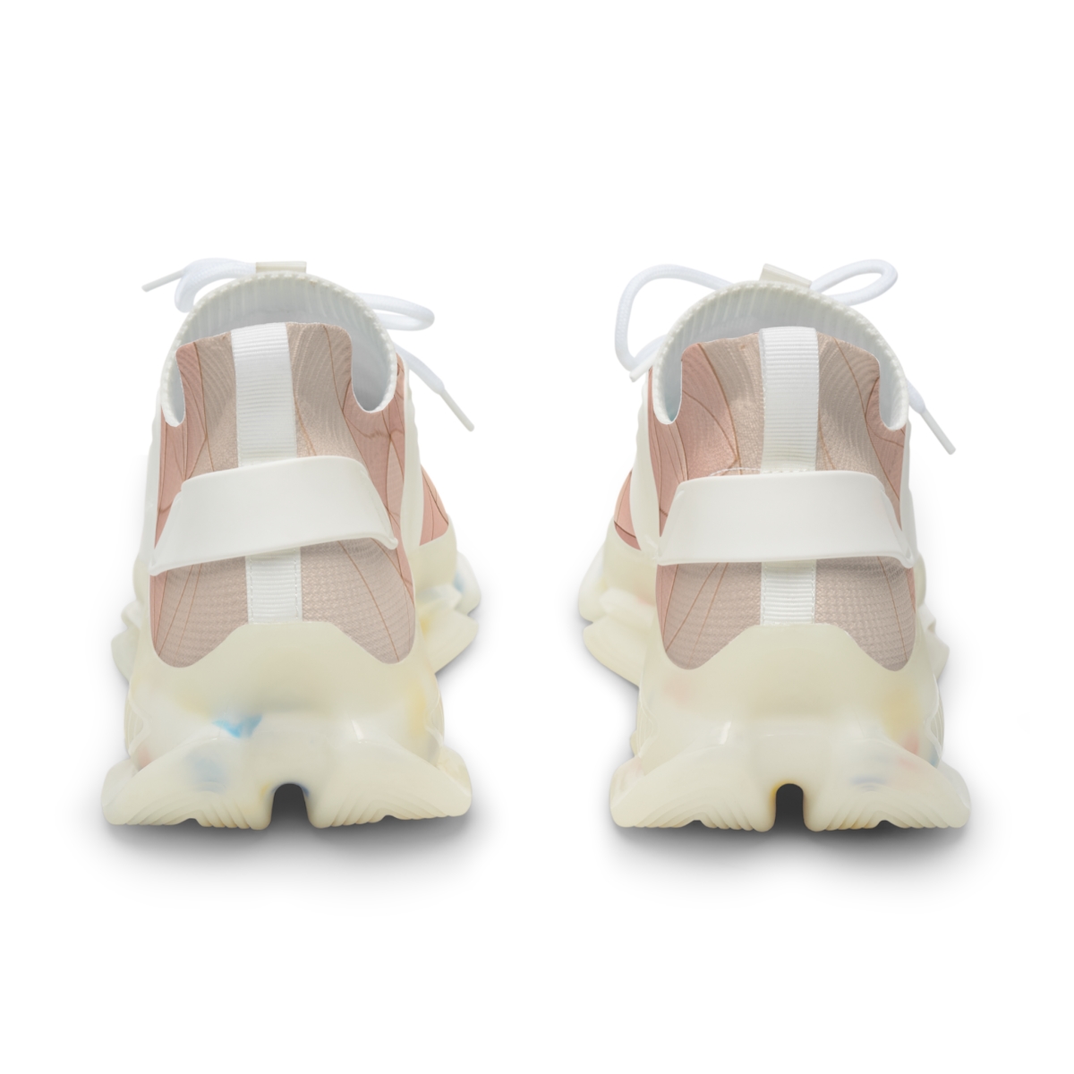 Camellia Prism Spiral unique printed sneakers