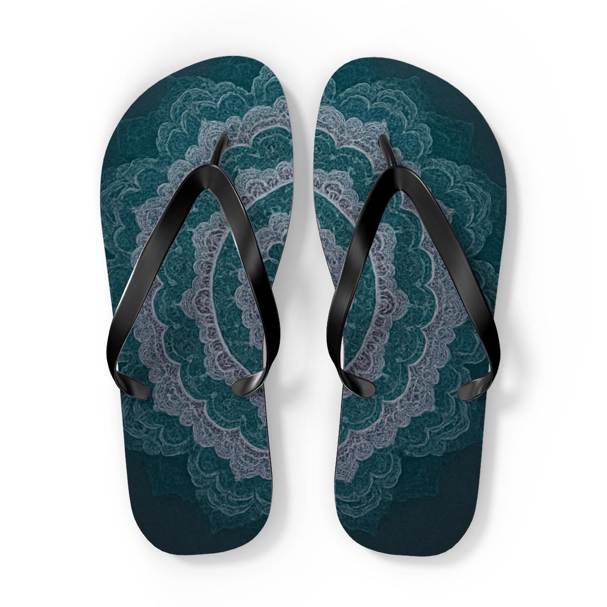 Celestial Wave Harmony Flip Flops