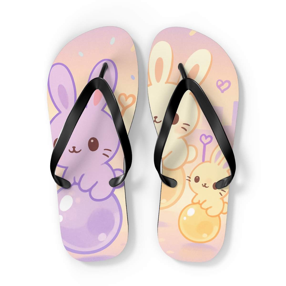 Kawaii Bubble Tea Stroll Flip Flops