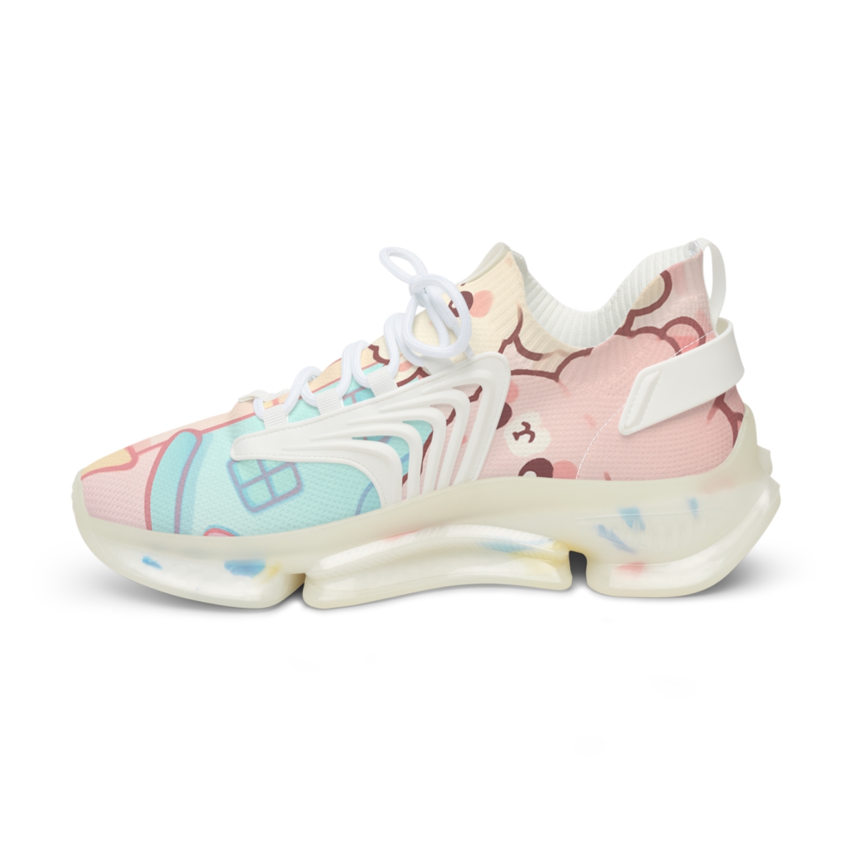 Cotton Candy Alpaca Parade stylish casual sneakers